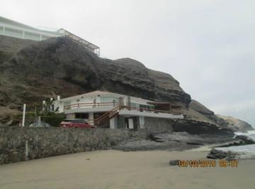 Vista desde la playa · Vendo Casa en Exclusiva Playa Misterio. Km.117 - Asia - Espectacular Ubicación