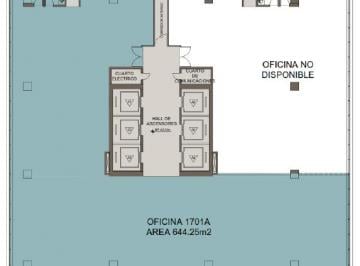 Oficina , Lima · Oficinas Prime Piso 17 en Ca. Dionisio Derteano San Isidro 644 m² - Us$17/m² + Igv