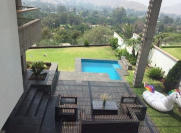 Casa de 4 habitaciones, Lima · *la Molina, Vta Ca Monte Azul Casa 2p Terraza Jardín Piscina A/acond