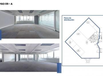 Oficina , Lima · *alquiler Oficina Piso 9 Semi Implementada 357 m² Corazon de San Isidro Us$15/m²*