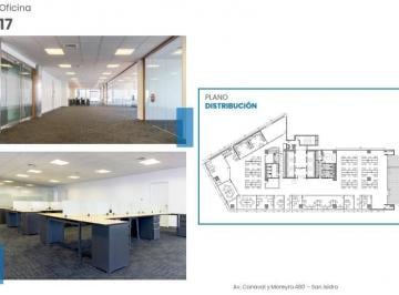 Oficina , Lima · *alquiler Oficina Piso 17 Implementada 966 m² Canaval y Moreyra Us$18/m²*