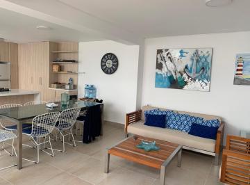 Sala interna · Alquiler Casa de Playa en Santa Maria del Mar con Piscina