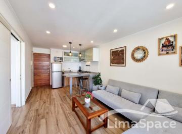 Departamento de 1 habitación, Lima · Lindo Departamento con Áreas Comunes en El Corazón de Miraflores – Mir300