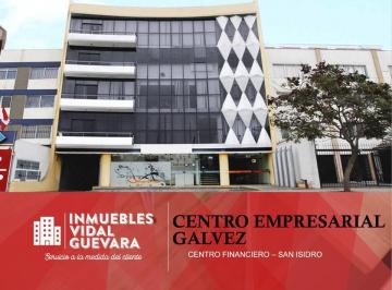 Oficina , Lima · Alquiler Oficina Implementada de 81.50 m² en Edificio Galvez - San Isidro