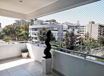 Departamento de 3 habitaciones, Lima · Alquilo Departamento Amoblado de 160 m² a Pasos de Parques, San Isidro