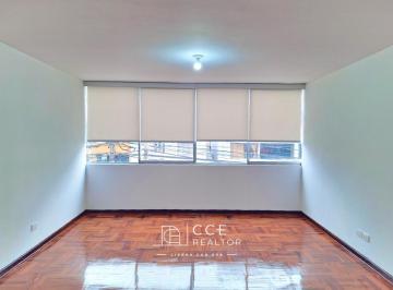 Departamento de 2 habitaciones, Lima · Alquilo Lindo Flat Amoblado con Balcon y Vista a Linsidro