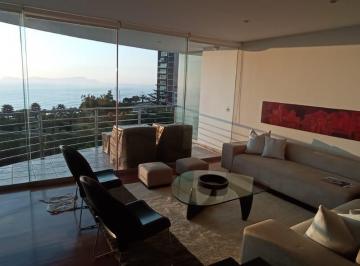 Departamento de 3 habitaciones, Lima · Fino Departamento Amoblado Minimalista Frente Al Mar y Parque Terraza