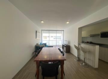 Departamento de 3 habitaciones, Lima · Alquilo Moderno Flat Amoblado de 92 m², 3 Habitaciones y 2 Cocheras Lineal