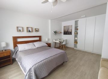 Dormitorio y escritorio · Alquilo Depa 60 M/1d/1b Unico Pago Incluido Servicios - La Molina Sta Patricia
