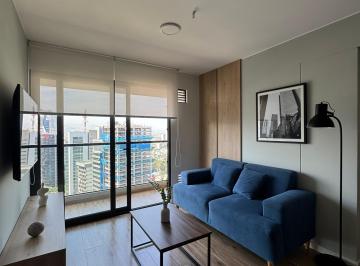 sala con balcon · Departamento 1 Dormitorio Amplio y Luminoso