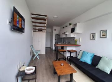 Vista de la sala desde balcon · ¡Hermoso Mini - Duplex Amoblado!