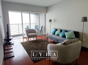 Departamento de 2 habitaciones, Lima · Alquilo Departamento Amoblado de 120 m² Frente Al Mar, Malecón Marina, Miraflores