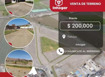 Terreno / Lote , Arequipa · Ｖｅｎｔａ Ｄｅ Ｔｅｒｒｅｎｏｓ Ｅｎ Ｑｕｉｎｔａ Ｐｒｉｖａｄａ Ｄｅ Ｔｉａｂａｙａ