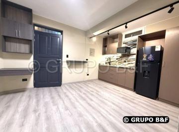 Departamento Alquiler 50m² de 1 habitación · Salida Independiente! Estreno! 100% Remodelado! Depa 1dorm! Ó Estudio - Consultorio 2amb! Línea Blanca
