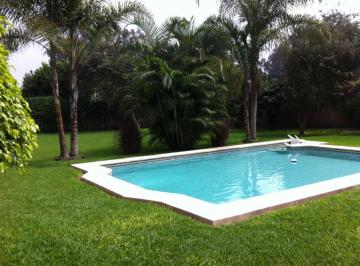 Casa de campo 2005m² Venta Pachacamac · Casa 4 Dorm. con Gran Jardin y Piscina - San Fernando - Pachacamac