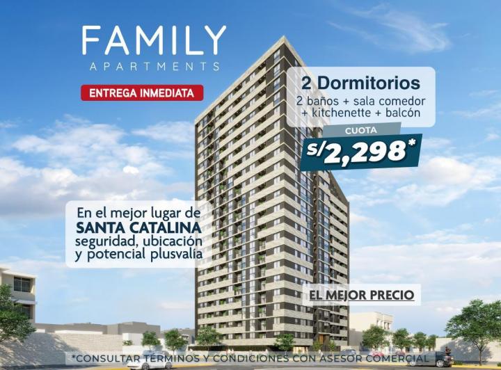 Desarrollo vertical , Lima · Family Apartments