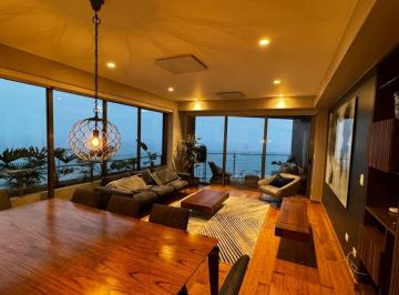 Departamento de 3 habitaciones, Lima · Exclusivo Departamento 200 m² Full Amoblado con Vista Al Mar 3 Dorms Us$3,000