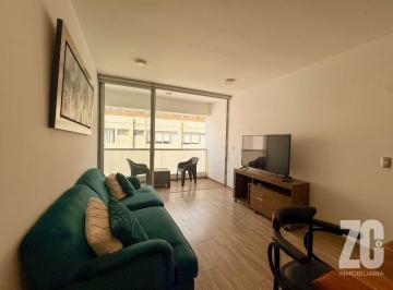 Departamento de 3 habitaciones, Lima · Alquilo Moderno Flat Amoblado o Sin Muebles de 92 m², 3 Habitaciones y 2 Cocheras Lineal