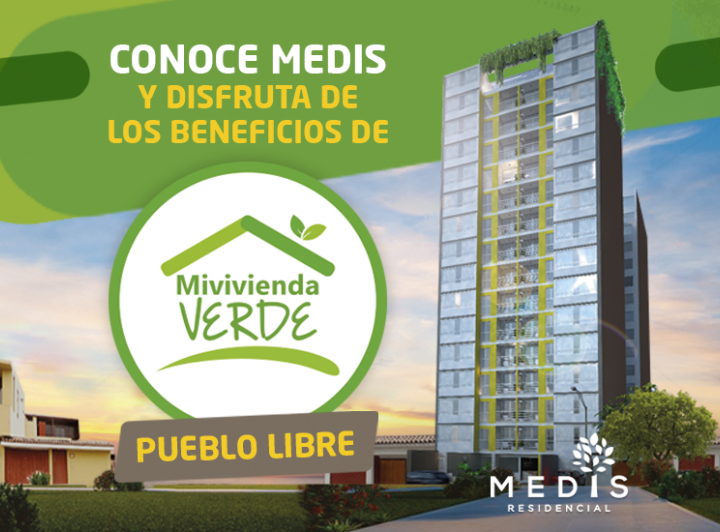 Desarrollo vertical , Lima · Disfruta Vivir Frente a Parque - Residencial Medis