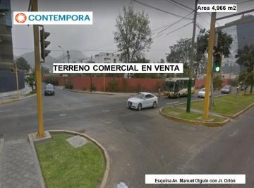 Terreno / Lote , Lima · Venta de Terreno Comercial - Manuel Olguín - Santiago de Surco A. T. 2,217 m²