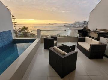 Departamento de 3 habitaciones, Lima · Alquilohermoso Dpto Vista Al Mar en Playa Señoritas