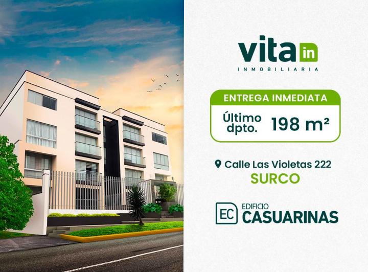Desarrollo vertical , Lima · Exclusivo Departamento en Casuarinas ¡En Entrega Inmediata!