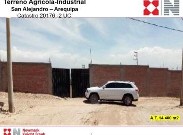 Terreno agrícola , Arequipa · Venta de Terreno Agrícola Industrial Arequipa - San Alejandro 14,400 m²