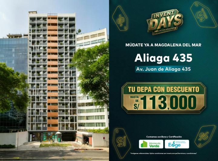Edificios , Lima · Invent Aliaga 435