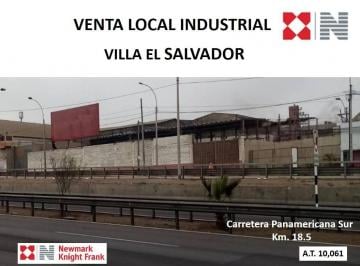 Nave industrial , Lima · Venta Local Industrial - Carr. Panamericana Sur - 10,061 m² - Villa El Salvador