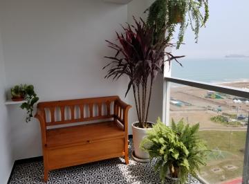 Departamento de 2 habitaciones, Lima · Disponible Hoy! Vista Al Mar Preciosa. Amoblado y Equipado Alquiler X Días/año