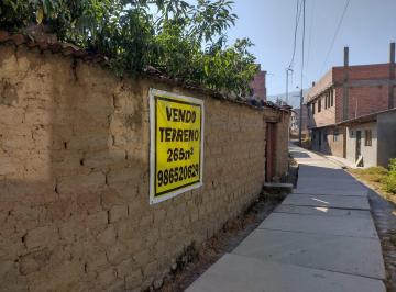Terreno / Lote , Huaraz · Vendo Terreno en Huaraz en Independencia de 265 m² X Av Confraternidad Norte