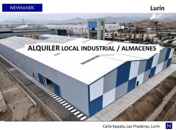 Nave industrial , Lima · Alquiler - Local Industrial - Almacen - Las Praderas Lurin - 840 m²