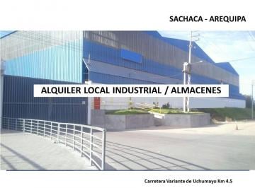 Nave industrial , Arequipa · Alquiler Local Industrial / Almacen en Arequipa - Sachaca - 7,500 m²