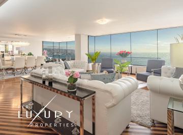 Departamento de 4 habitaciones, Lima · Luxury Oceanfront 240 M&sup2;! Next To Marriot, Larcomar 4dorm