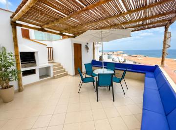 Casa de playa de 4 habitaciones, Cañete · Bajo de Precio: Casa de Playa + Terreno, con Vista Al Mar