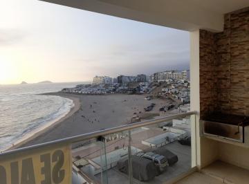 Terraza · Alquiler Departamento Playa Señoritas Costa Peruana