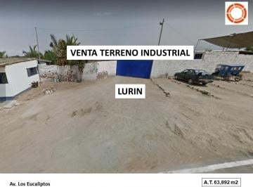 Nave industrial , Lima · Venta Terreno Industrial - Los Eucaliptos - Lurin - 63,892 m²