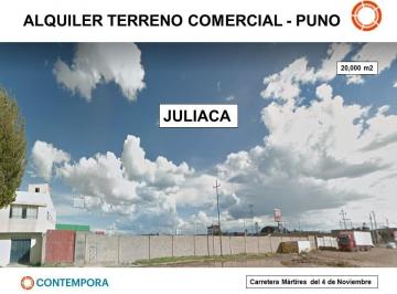 Terreno / Lote , San Roman · Alquiler Terreno Comercial 20,000 m² - Juliaca - Puno