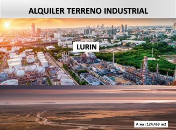 Terreno / Lote , Lima · Alquiler Terreno en Parque Industrial Lurin - Area: 124,469 m²
