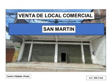 Local comercial , Picota · Venta Local Comercial Centro Poblado Picota - San Martin - 245 m²