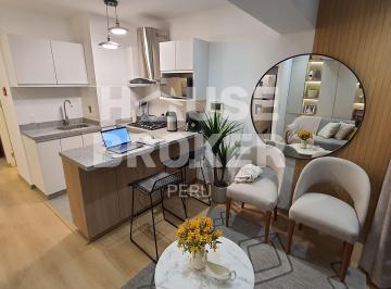 Departamento de 1 habitación, Lima · Dúplex 1 Dorm. Frente Parque con Cochera - Barrio Médico