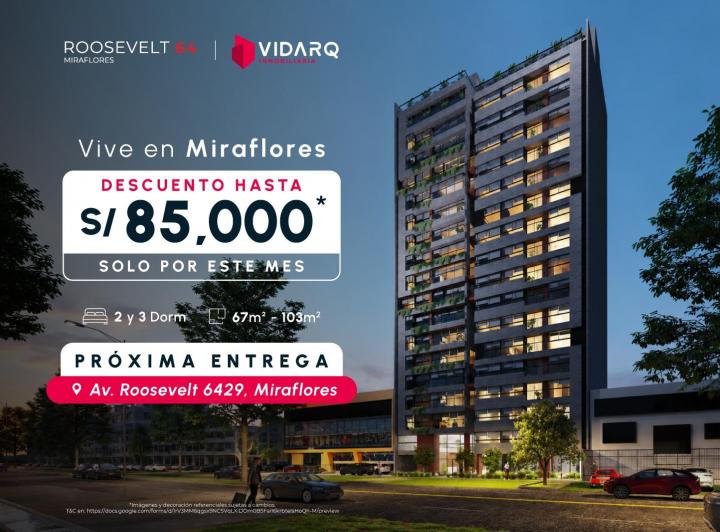 Desarrollo vertical , Lima · Roosevelt 64