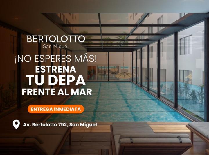 Desarrollo vertical , Lima · Bertolotto ¡En Entrega Inmediata!