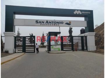Terreno / Lote · 90m² · Terreno en Venta en Condominio San Antonio - Pachacamac
