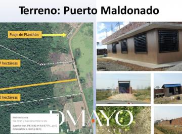 Terreno / Lote · 877236m² · Descubre un Edén Agrícola: Terreno de 57 Hectáreas en Puerto Maldonado