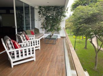 Departamento de 3 habitaciones, Lima · Solo Venta Elegante Departamento Salida y Vista a Parque Privado en Exclusiva Zona San Isidro