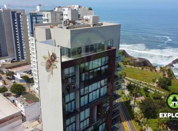 Departamento de 3 habitaciones, Lima · En Venta Penthouse con Hermosa Vista Al Mar - Miraflores
