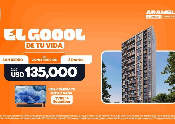 Desarrollo vertical , Lima · Aramburú Living