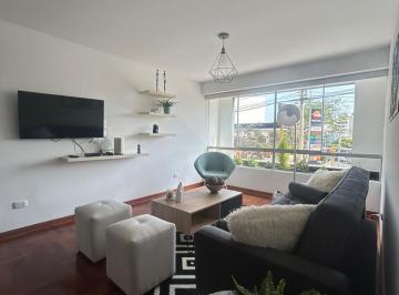 Apartamento de 3 habitaciones, Lima · Alquiler de Bello Departamento Amoblado de 105 m², en Miraflores