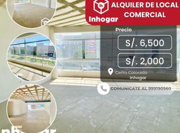 Local comercial de 1 habitación, Arequipa · Alquilo Espectaculares Locales Comerciales Frente A Mall De Cerro Colorado